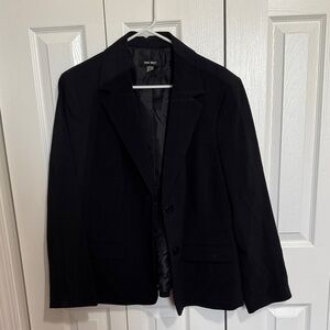 Nine West Womens Classic Black Blazer